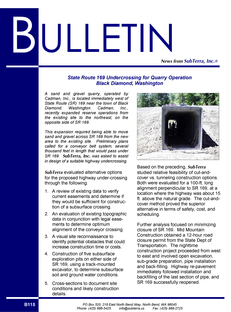 Bulletin 115