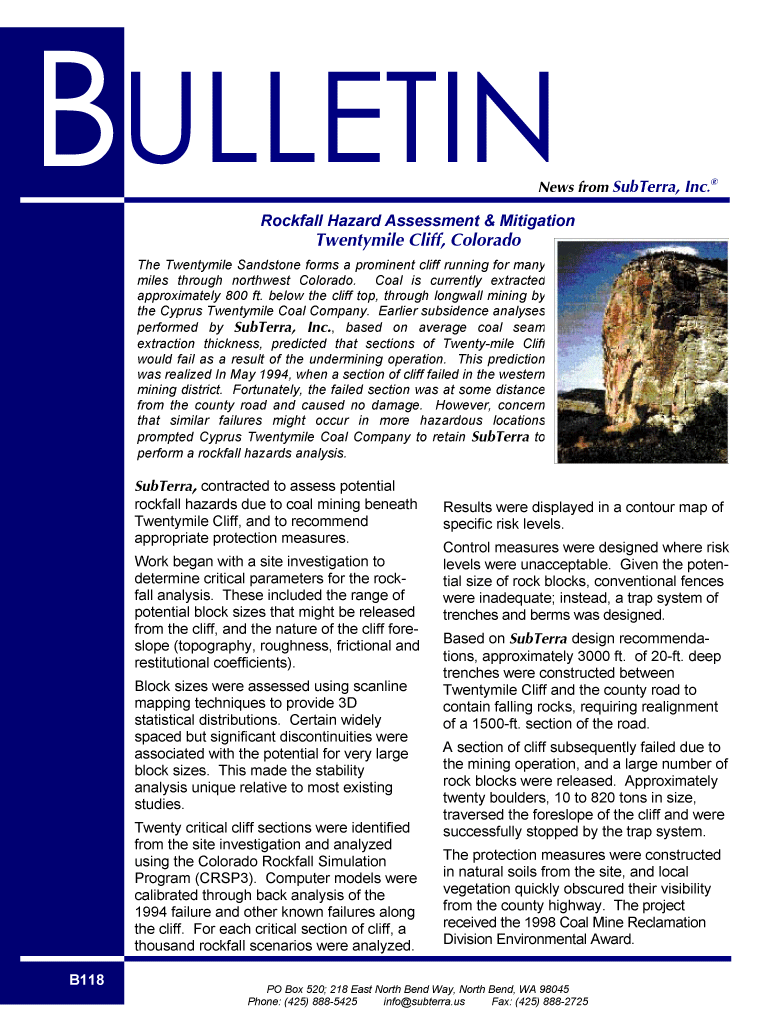 Bulletin 118