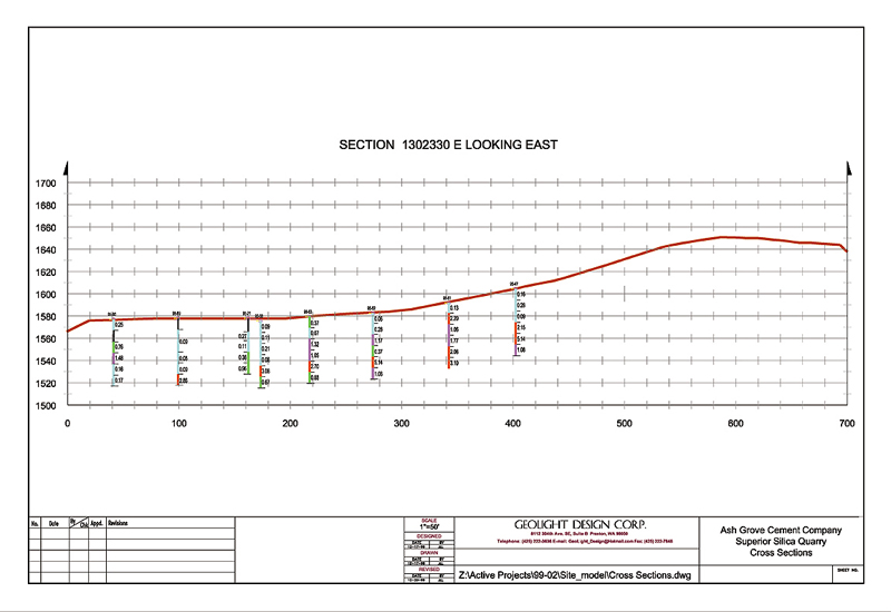 SubTerra CAD Design Cross-Section